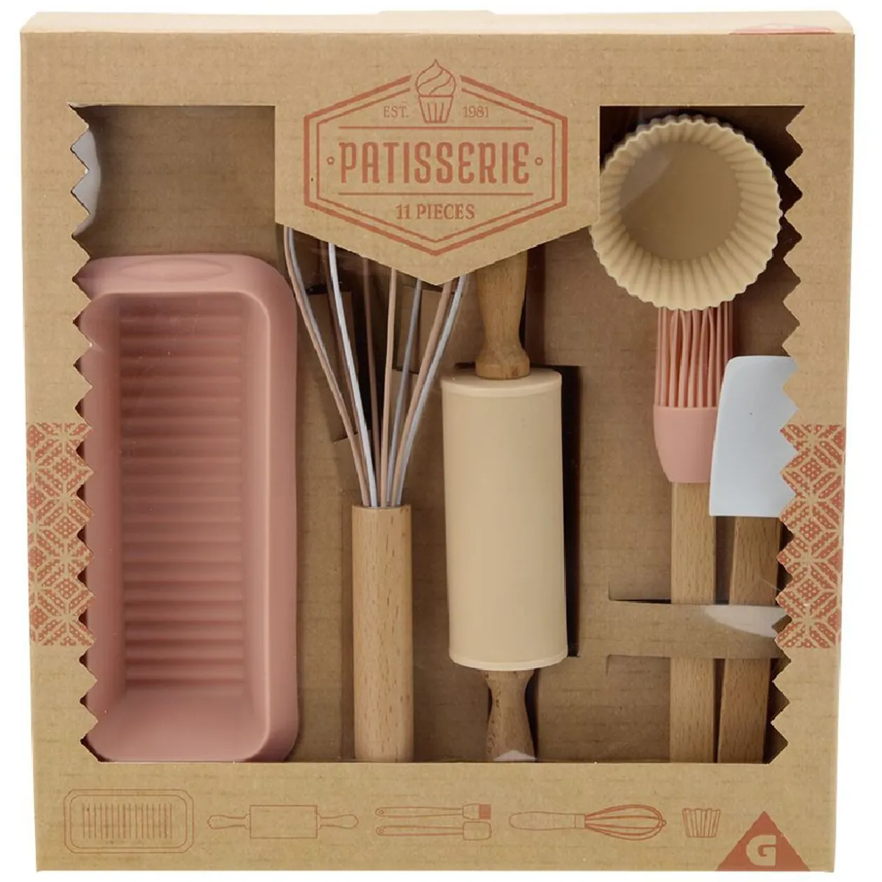 Coffret pâtisserie en bois pour enfant