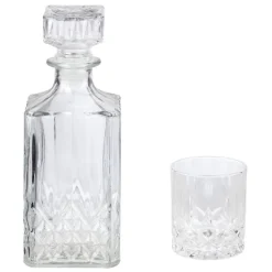 Coffret whisky carafe et verre 5 pièces
