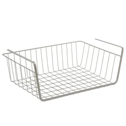 Corbeille à suspendre blanche