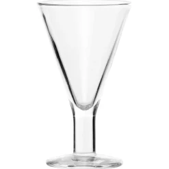 Coupe à glace en verre transparent