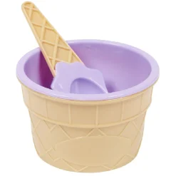 Coupelle à glace avec cuillère x6