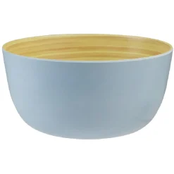 Coupelle bleu en bambou x 4