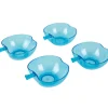 Coupelle design pomme bleue x4