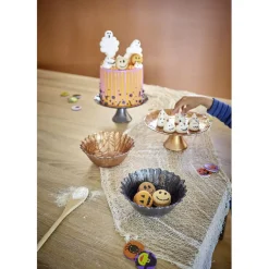 Coupelle en verre Halloween design toile d'araignée Ø15cm