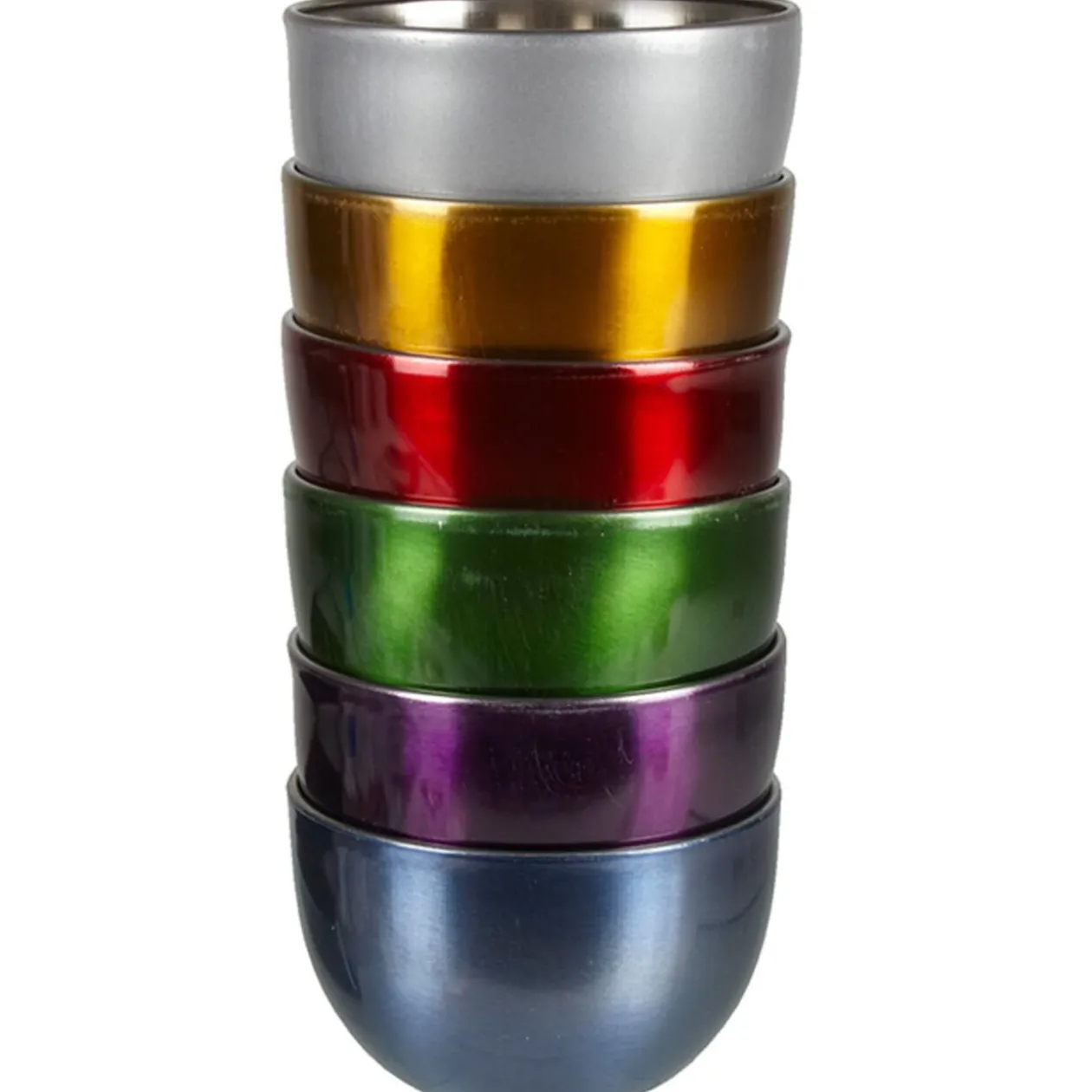 Coupelle multicolore x6