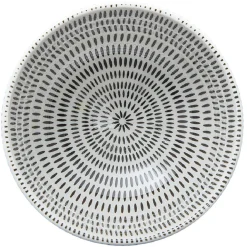 Coupelle porcelaine décor géométrique