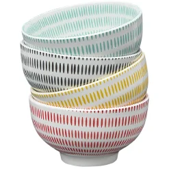 Coupelle porcelaine décor géométrique