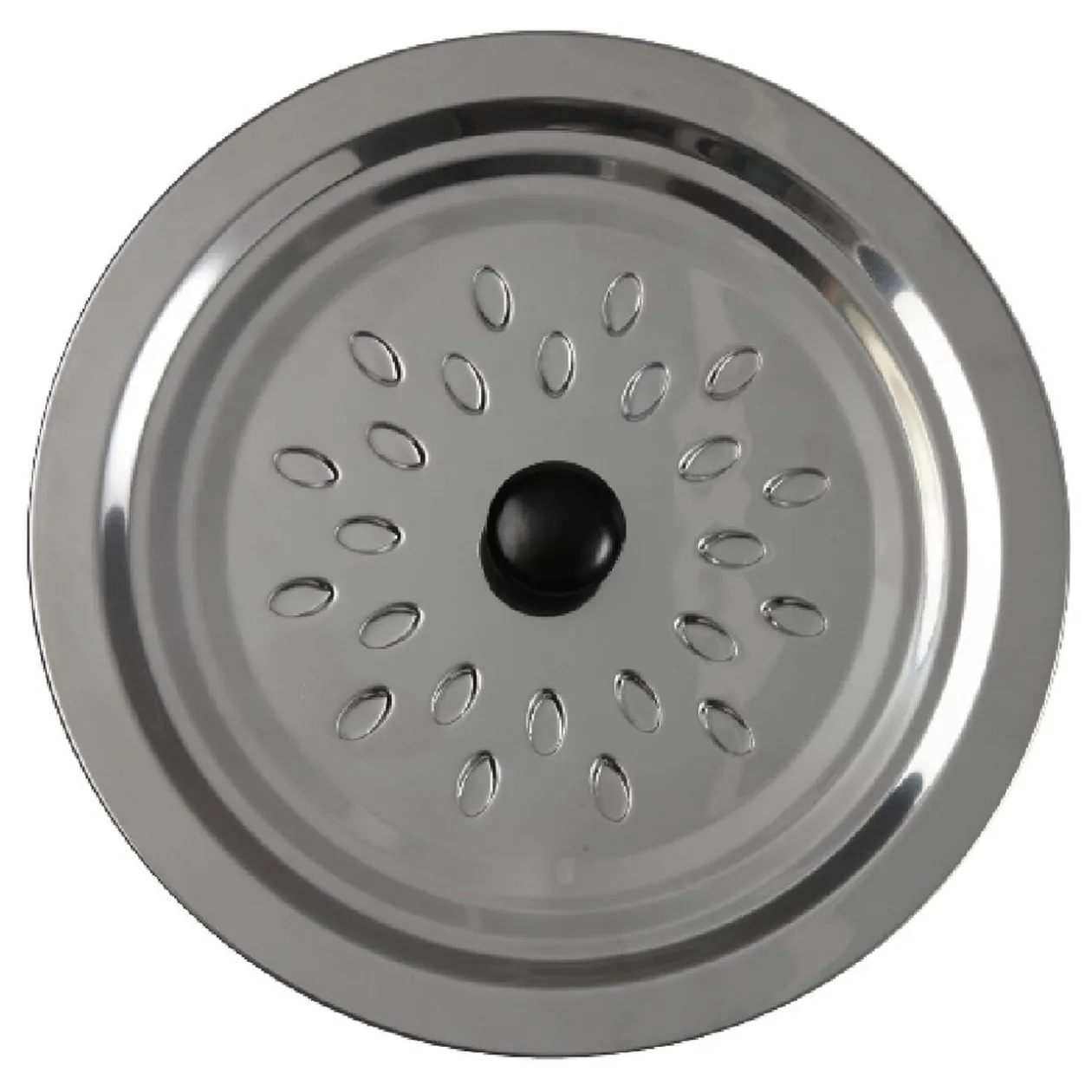 Couvercle anti éclaboussures en inox ø 23,5 cm