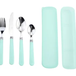 Couvert nomade x 4 avec boîte assortie