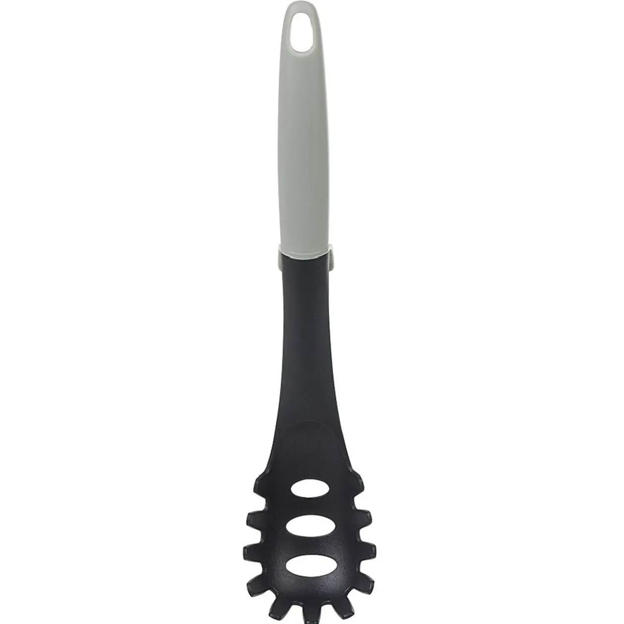 Cuillère à spaghetti polyamide manche polypropylène gris noir