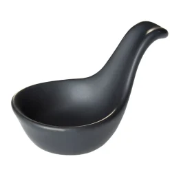 Cuillère verrine noir mat x6