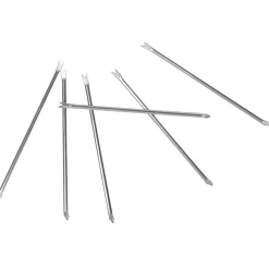 Curette à crabe en inox x6