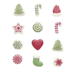 Décoration sucré pâtisserie thème Noël Framboiselle