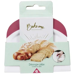 Découpe pâte silicone polypropylène blanc rose