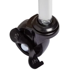 Desserte à roulette en bois design cagette naturel 3 niveaux