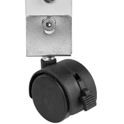 Desserte de cuisine mdf métal blanc gris