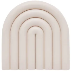 Dessous de plat forme arc-en-ciel uni 15x15cm