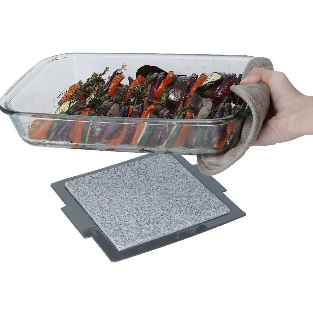 Dessous de plat thermorégulateur