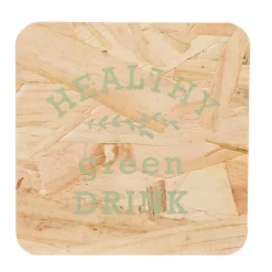 Dessous de verre My little garden en bois x4