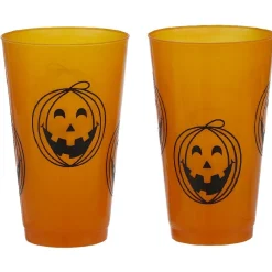 Distributeur boisson avec gobelets et pailles déco Halloween