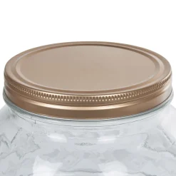 Distributeur de boissons fontaine transparent doré