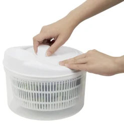 Essoreuse à salade plastique blanc 4,5l