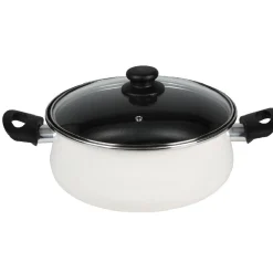 Faitout acier émaillé beige Ø 26 cm