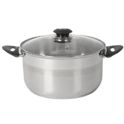 Faitout inox et verre