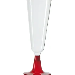 Flûte à champagne plastique x8