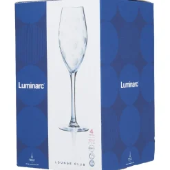 Flûte motif bulles 24 cl x4