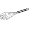Fouet à bille en inox argenté