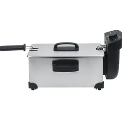 Friteuse électrique Homday amovible en inox 3L