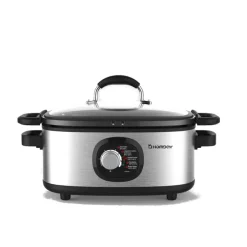 Friteuse multicuiseur Homday 6en1 inox grise et noir