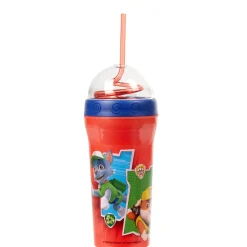 Gobelet avec paille Pat Patrouille