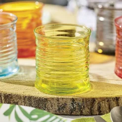 Gobelet conserve verre jaune 30 cl