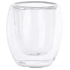 Gobelet expresso double paroi verre 10 cl x6