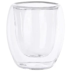 Gobelet expresso double paroi verre 10 cl x6