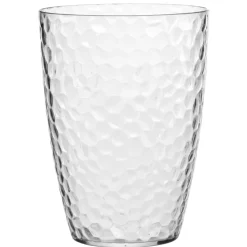 Gobelet plastique martelé x6