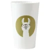 Gobelet plastique motif lama 33 cl
