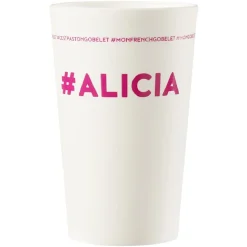 Gobelet plastique prénom #ALICIA 33cl
