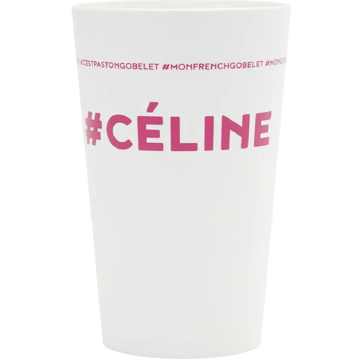 Gobelet plastique prénom #CÉLINE 33cl