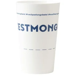 Gobelet plastique prénom #CESTMONGOBELET 33 cl