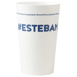 Gobelet plastique prénom #ESTEBAN 33 cl