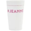 Gobelet plastique prénom #JEANNE 33cl