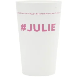 Gobelet plastique prénom #JULIE 33cl