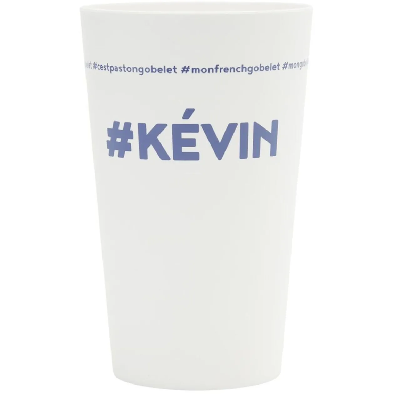 Gobelet plastique prénom #KÉVIN 33cl
