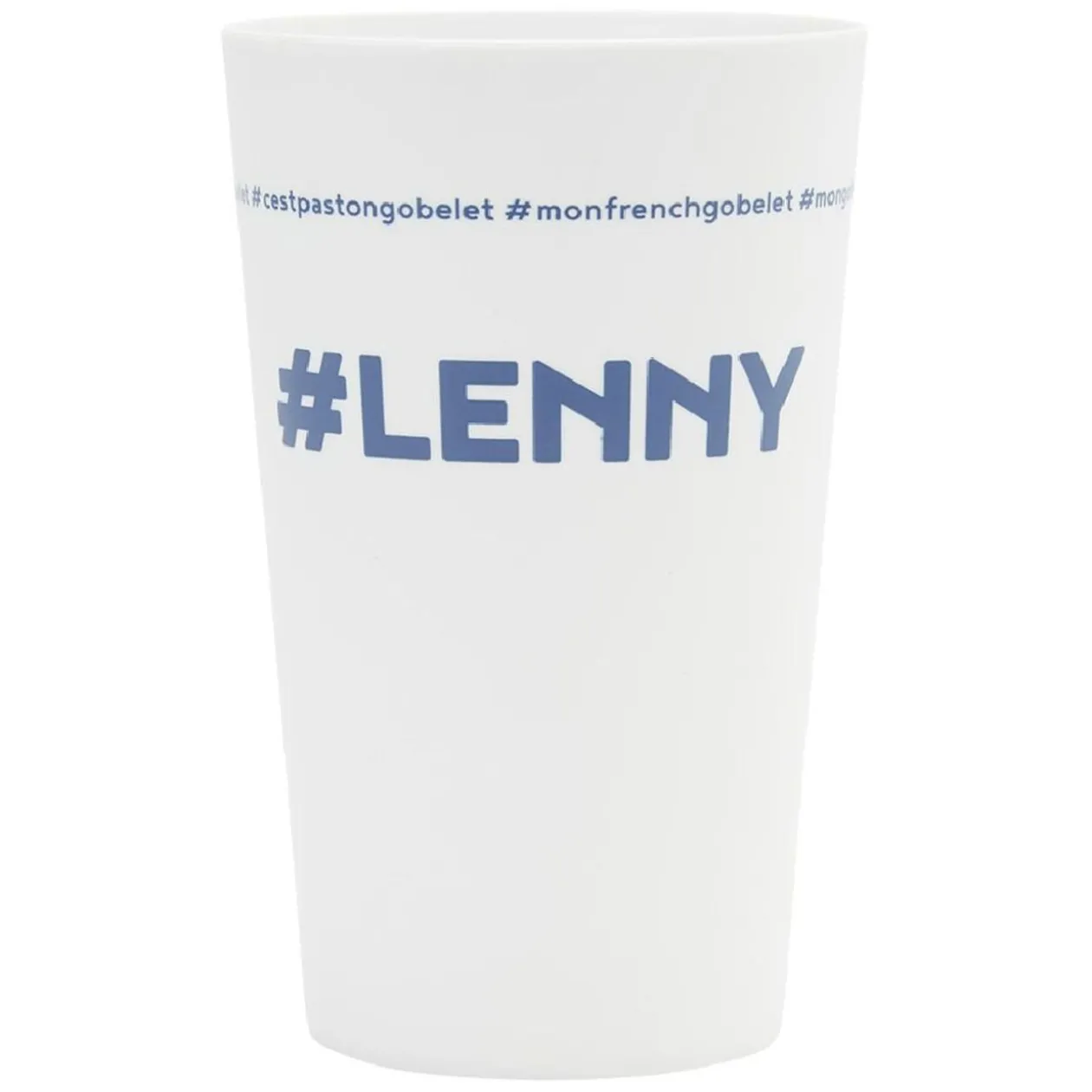 Gobelet plastique prénom #LENNY 33cl