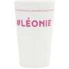Gobelet plastique prénom #LÉONIE 33cl