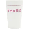 Gobelet plastique prénom #MARIE 33cl
