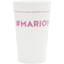 Gobelet plastique prénom #MARION 33cl